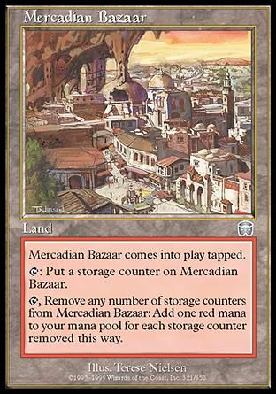 Mercadian Bazaar (Mercadian Masques) Trading Card