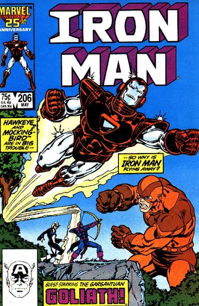 Iron Man #206 Comic