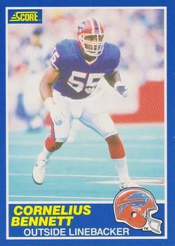 Cornelius Bennett 1989 Score #61 Sports Card