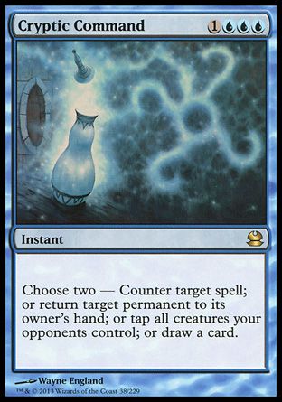 Cryptic Command (Modern Masters) Trading Card