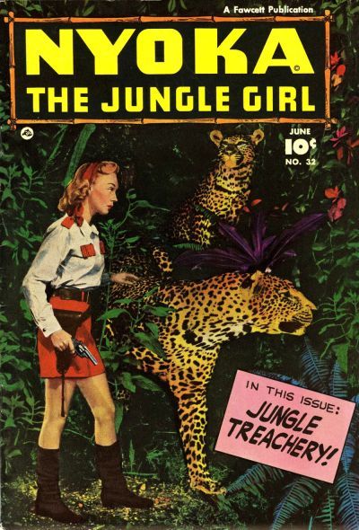 Nyoka, the Jungle Girl #32 Comic