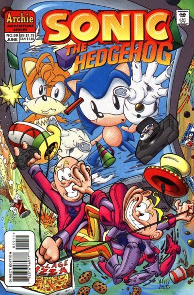 Sonic the Hedgehog #59 Comic