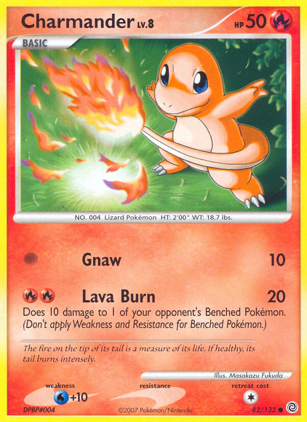 Charmander (82/132) - Secret Wonders Pokémon Card