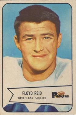 Floyd Reid 1954 Bowman #22 Sports Card
