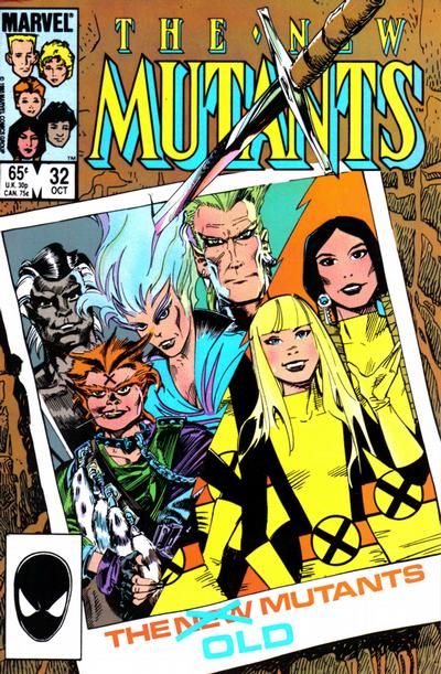 New Mutants #32 Comic