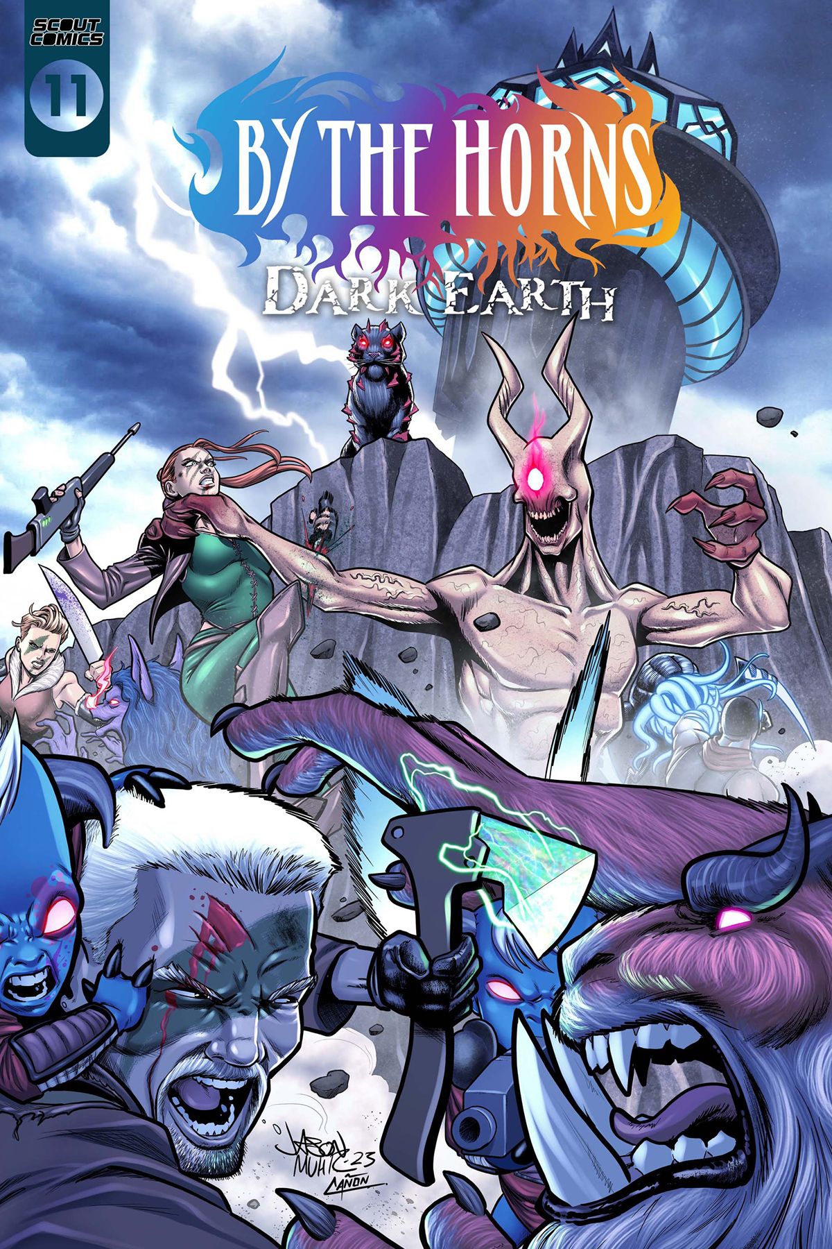 By the Horns: Dark Earth #11 Comic