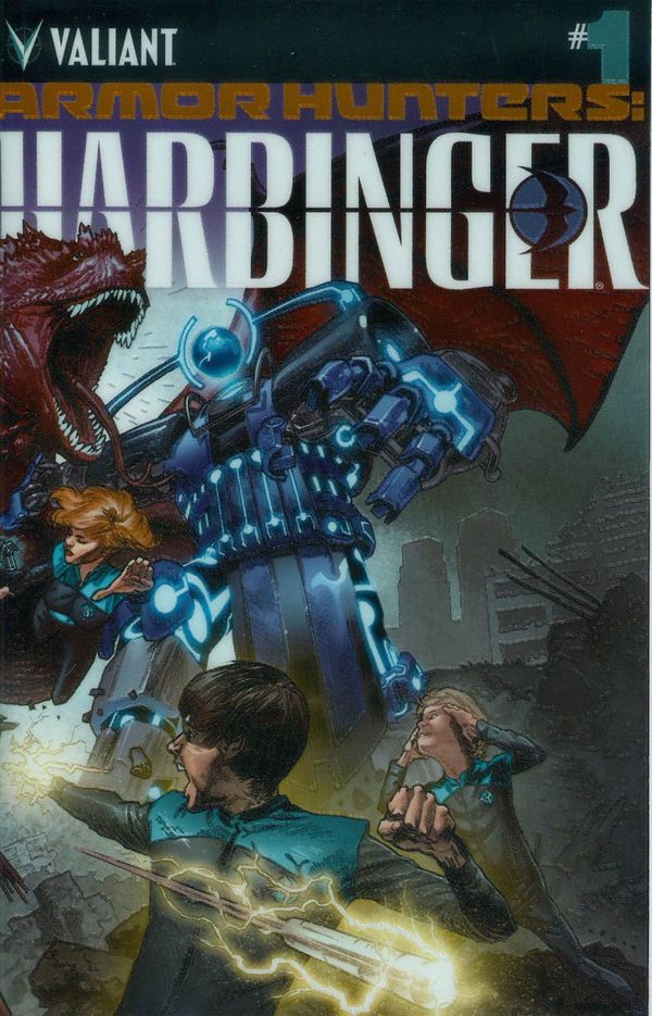 Armor Hunters: Harbinger #1 (Lewis LaRosa Chromium Cover)