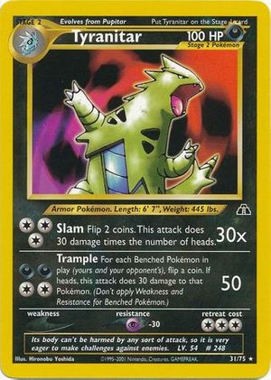 Tyranitar (31/75) - Neo Discovery (Unlimited)