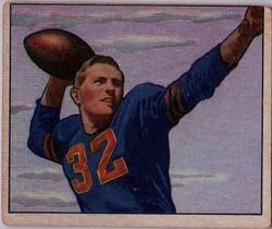 Johnny Lujack 1950 Bowman #26 Sports Card