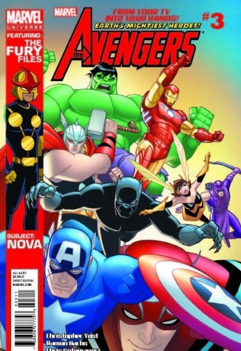 Marvel Universe: Avengers - Earth's Mightiest Heroes #3 Comic