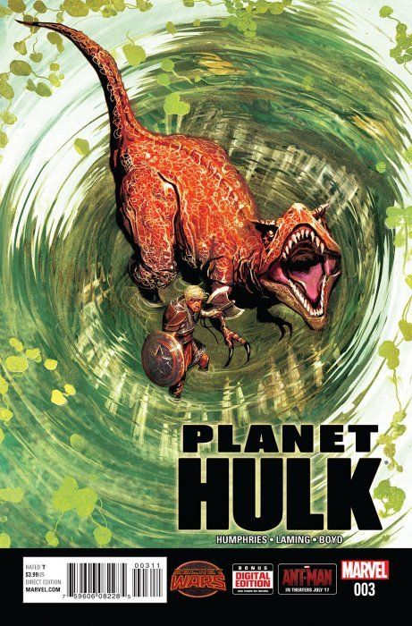 Planet Hulk #3 Comic