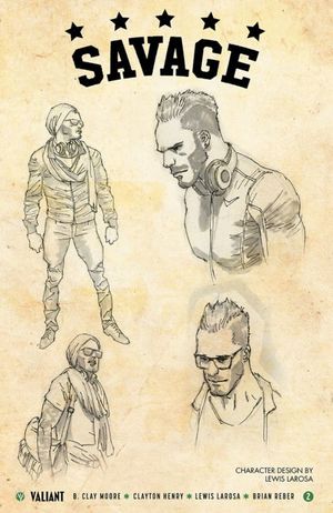 Savage #2 (Cover D 10 Copy Cover Char Design L)