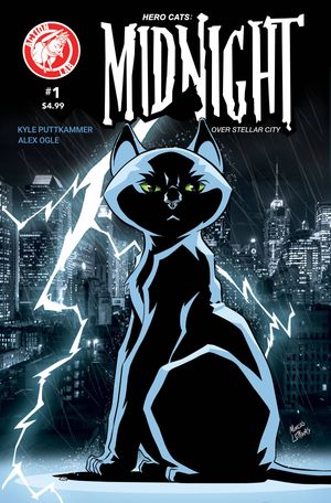Hero Cats Midnight Over Stellar City #1 (Williams Variant)