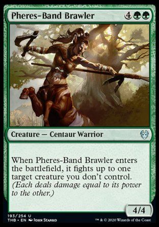 Pheres-Band Brawler (Theros Beyond Death) Trading Card