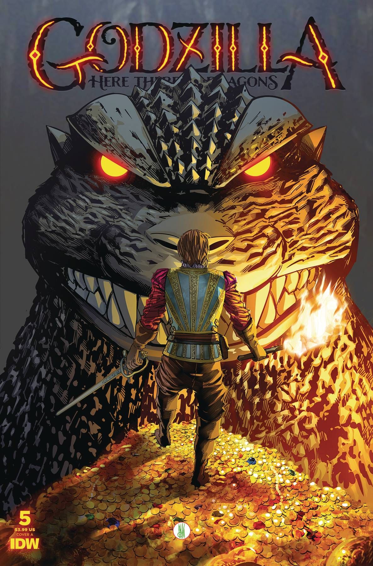 Godzilla: Here There Be Dragons #5 Comic