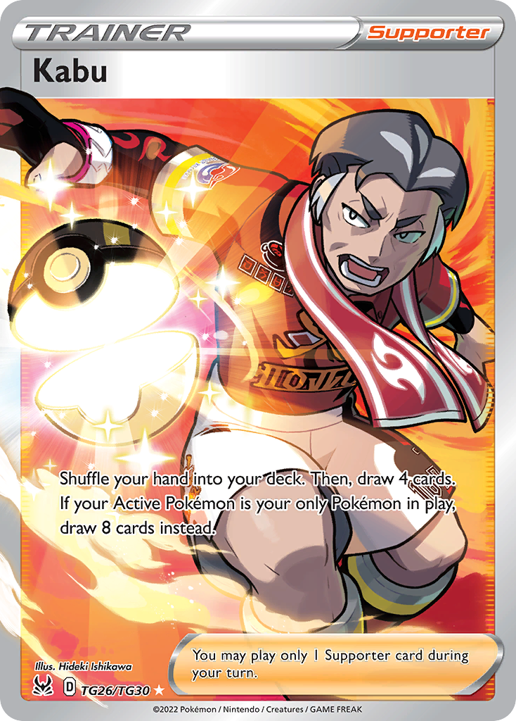 Kabu (Trainer: Supporter) (TG26) - Lost Origin Trainer Gallery Pokémon Card