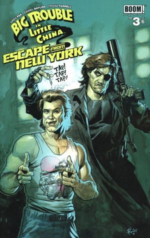 Big Trouble in Little China / Escape from New York #3 (Subscription Powell Variant)