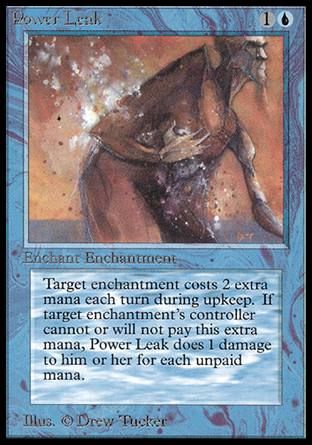 Power Leak (Beta) Trading Card