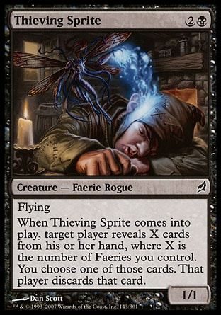 Thieving Sprite (Lorwyn) Trading Card