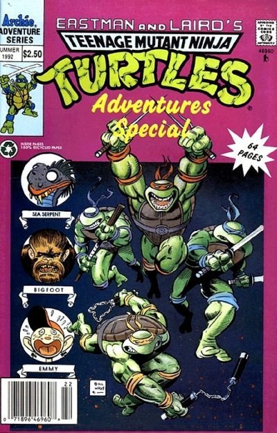 Teenage Mutant Ninja Turtles Giant Size Special Comic