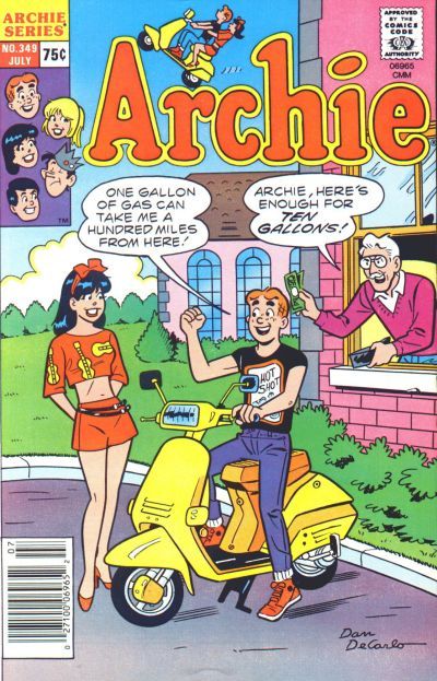 Archie #349 Comic