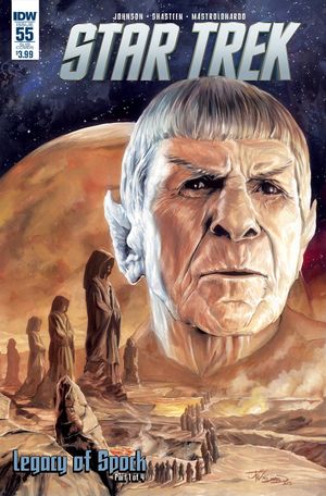 Star Trek #55 (Subscription Variant)
