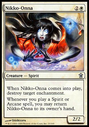 Nikko-Onna (Saviors of Kamigawa) Trading Card