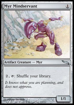 Myr Mindservant (Mirrodin) Trading Card