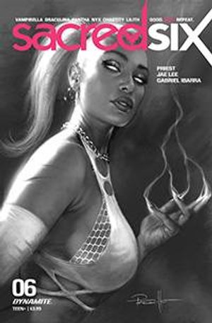 Sacred Six #6 (30 Copy Parrillo B&w Cover)