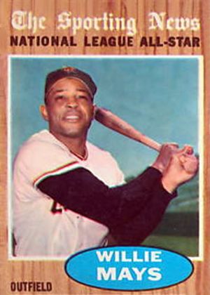 Willie Mays 1962 Topps #395