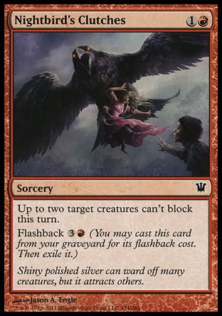 Nightbird's Clutches (Innistrad) Trading Card