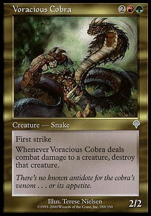 Voracious Cobra (Invasion) Trading Card