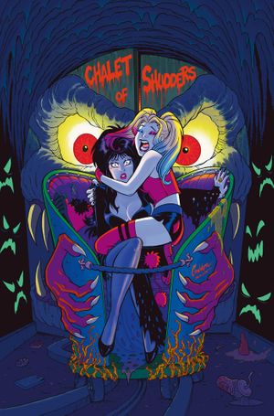 Harley Quinn X Elvira #1 (Cvr R Inc 1:20 Amanda Conner Foil Virgin Variant)