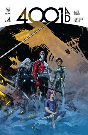 4001 AD #4 (Cover G 50 Copy Cover Interlock Cover)