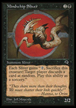 Mindwhip Sliver (Tempest) Trading Card