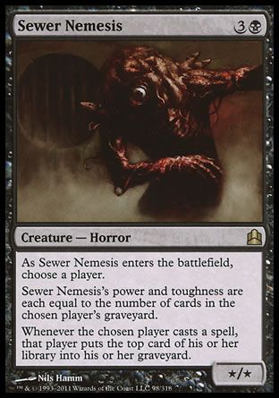 Sewer Nemesis (MTG Commander) Trading Card