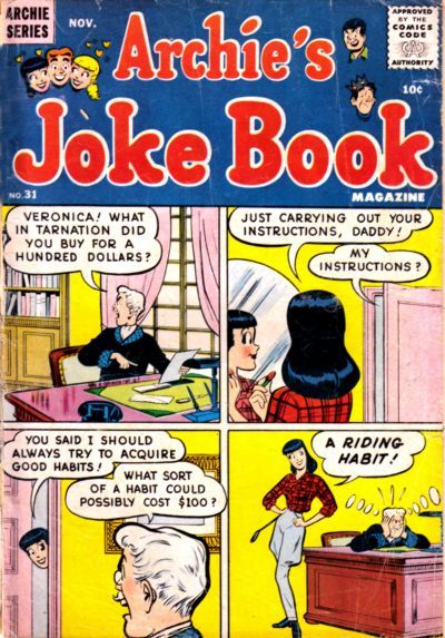 Archie's Joke Book Magazine #31 Comic