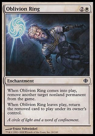 Oblivion Ring (Shards of Alara) Trading Card