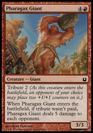 Pharagax Giant (Born of the Gods) Trading Card