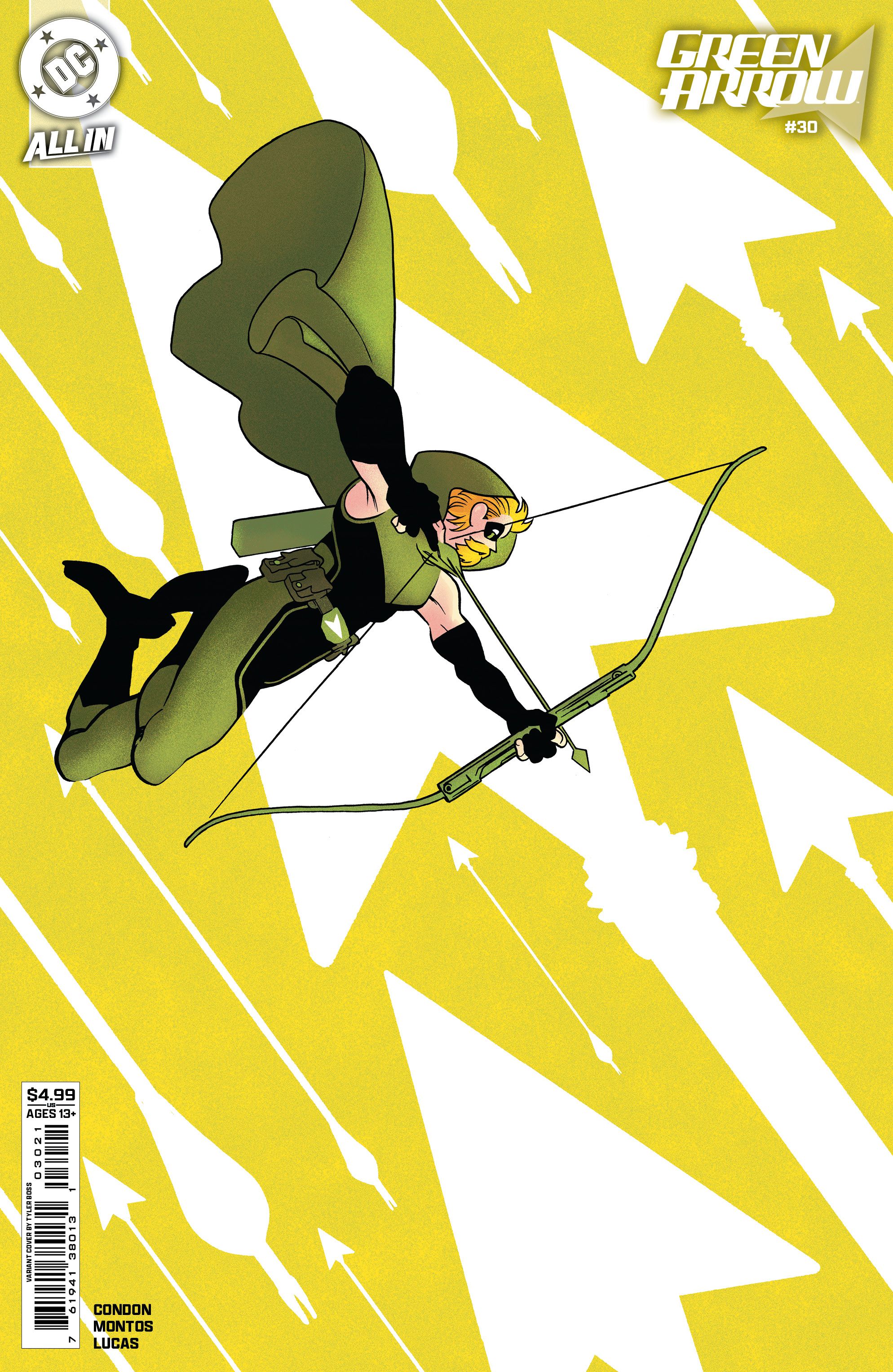 Green Arrow #30 (Cvr B Tyler Boss Card Stock Variant) Comic