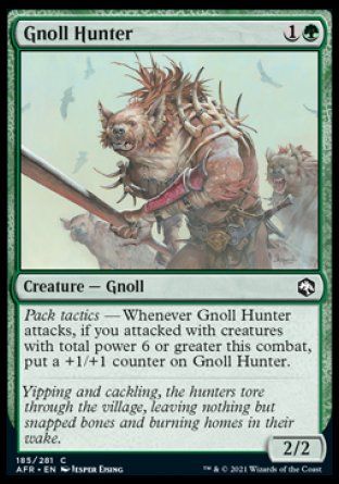 Gnoll Hunter (Dungeons & Dragons: Adventures in the Forgotten Realms) Trading Card