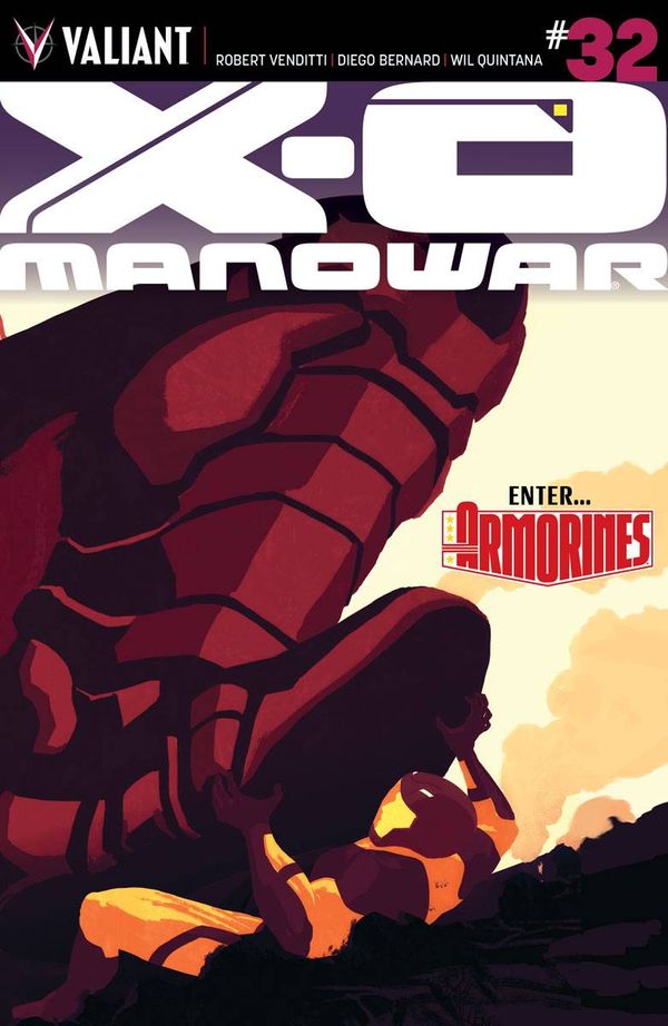 X-O Manowar #32 (Cover B Interlocking Allen)