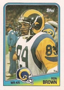 Ron Brown 1988 Topps #290 Sports Card