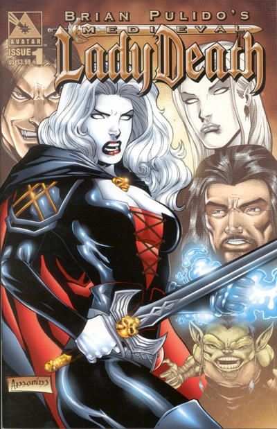 Brian Pulido's Medieval Lady Death #1 Comic