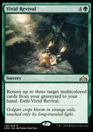 Vivid Revival (Guilds of Ravnica) Trading Card