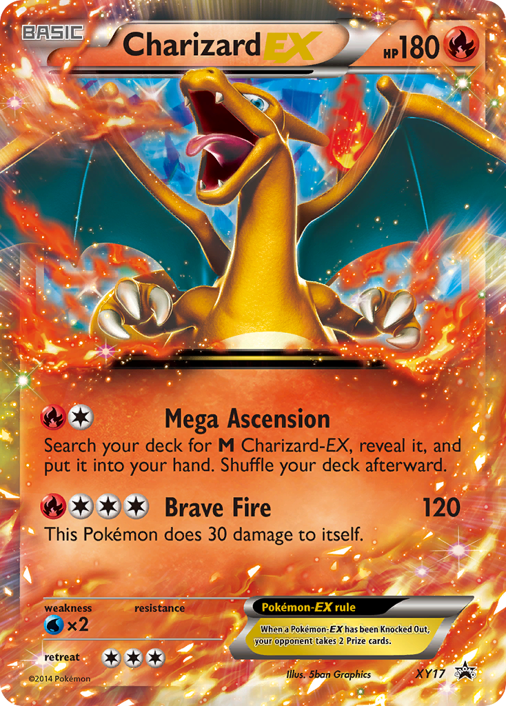 Charizard EX (XY17) - XY Black Star Promos