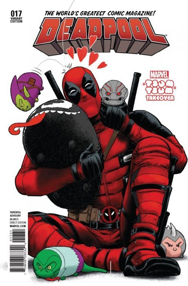 Deadpool #17 (Rodriguez Tsum Tsum Variant)