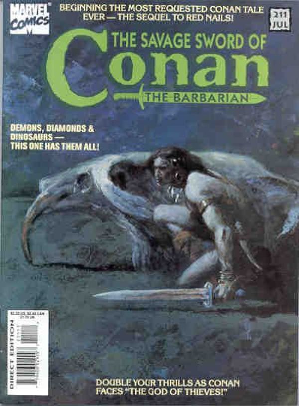 The Savage Sword of Conan #211