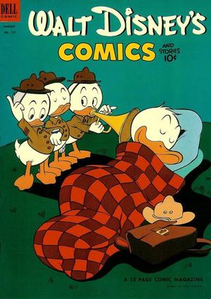 Walt Disney's comic DELL comic 海外 漫画 レトロ Walt Disney's Comics And Stories #198 1957 - -VG - Comic
