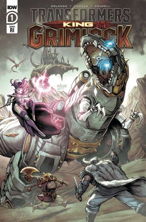 Transformers: King Grimlock #1 (Cover C 10 Copy Cover Santolouco)